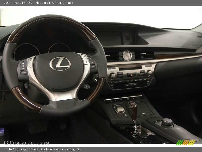 Nebula Gray Pearl / Black 2013 Lexus ES 350
