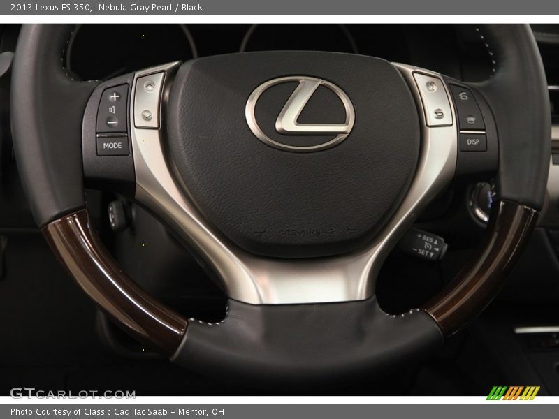 Nebula Gray Pearl / Black 2013 Lexus ES 350