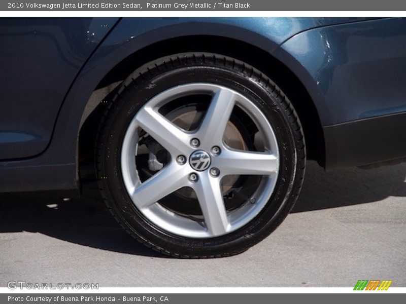 Platinum Grey Metallic / Titan Black 2010 Volkswagen Jetta Limited Edition Sedan