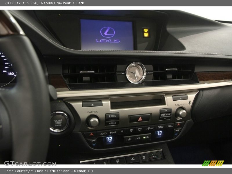 Nebula Gray Pearl / Black 2013 Lexus ES 350