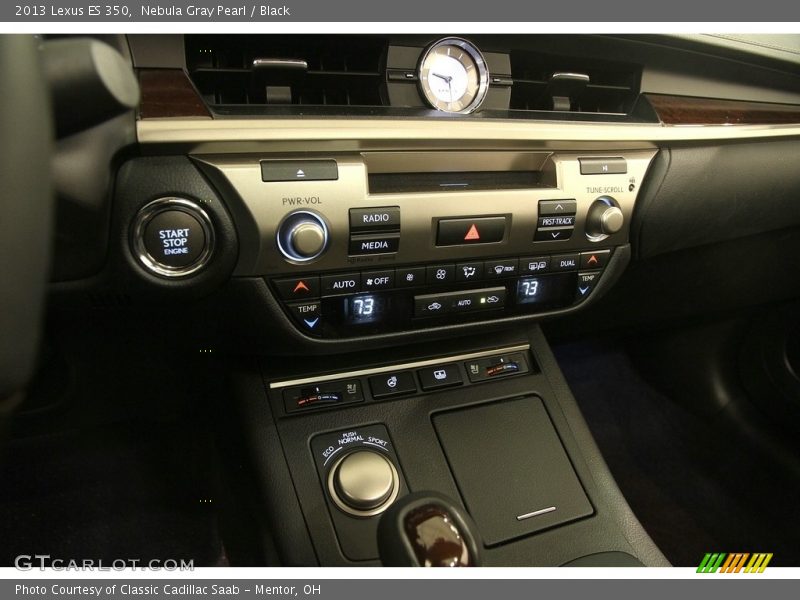Nebula Gray Pearl / Black 2013 Lexus ES 350