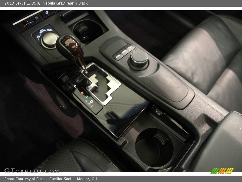 Nebula Gray Pearl / Black 2013 Lexus ES 350