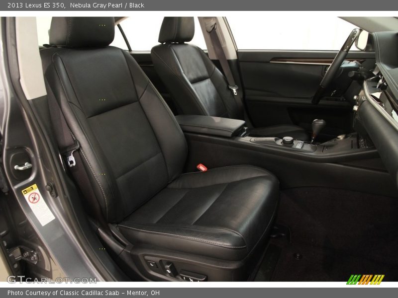 Nebula Gray Pearl / Black 2013 Lexus ES 350