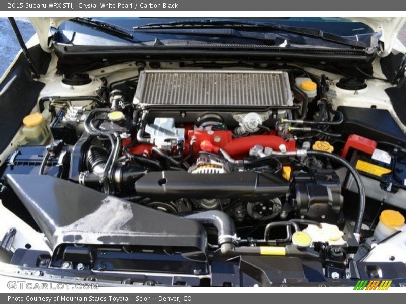  2015 WRX STI Engine - 2.5 Liter Turbocharged DOHC 16-Valve VVT Horizontally Opposed 4 Cylinder