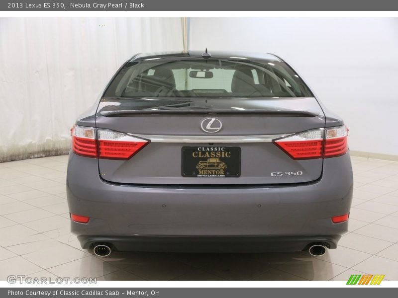 Nebula Gray Pearl / Black 2013 Lexus ES 350