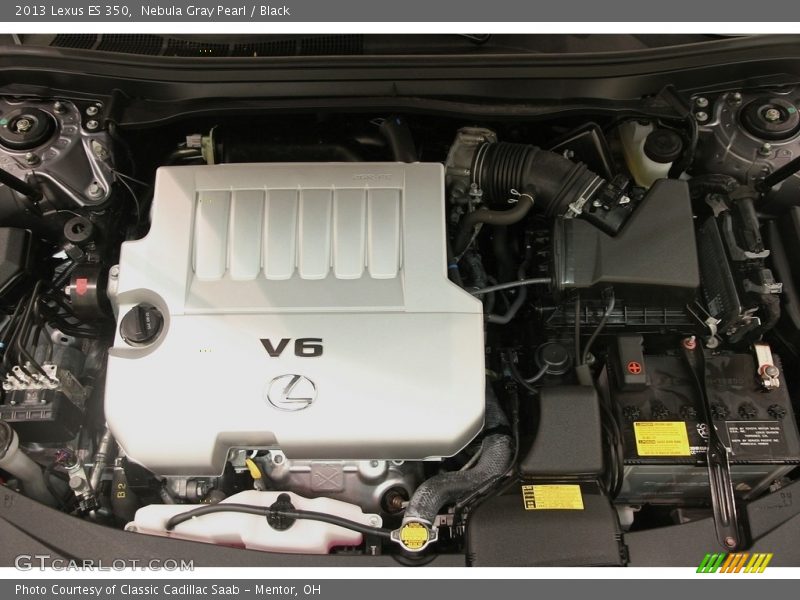 Nebula Gray Pearl / Black 2013 Lexus ES 350