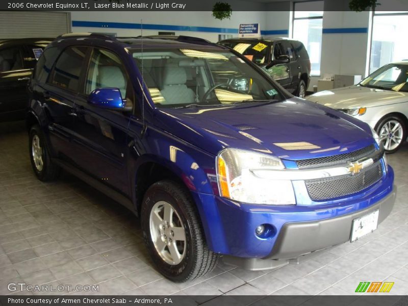 Laser Blue Metallic / Light Gray 2006 Chevrolet Equinox LT