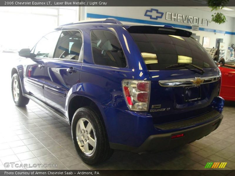 Laser Blue Metallic / Light Gray 2006 Chevrolet Equinox LT