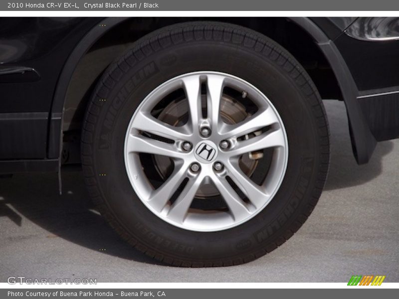 Crystal Black Pearl / Black 2010 Honda CR-V EX-L