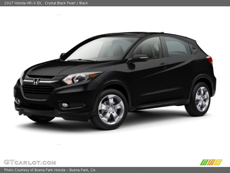 Crystal Black Pearl / Black 2017 Honda HR-V EX