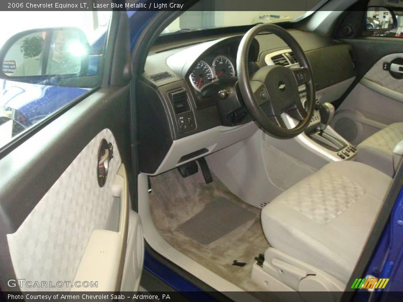 Laser Blue Metallic / Light Gray 2006 Chevrolet Equinox LT