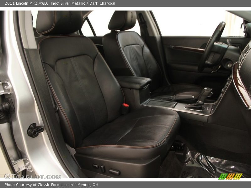 Ingot Silver Metallic / Dark Charcoal 2011 Lincoln MKZ AWD
