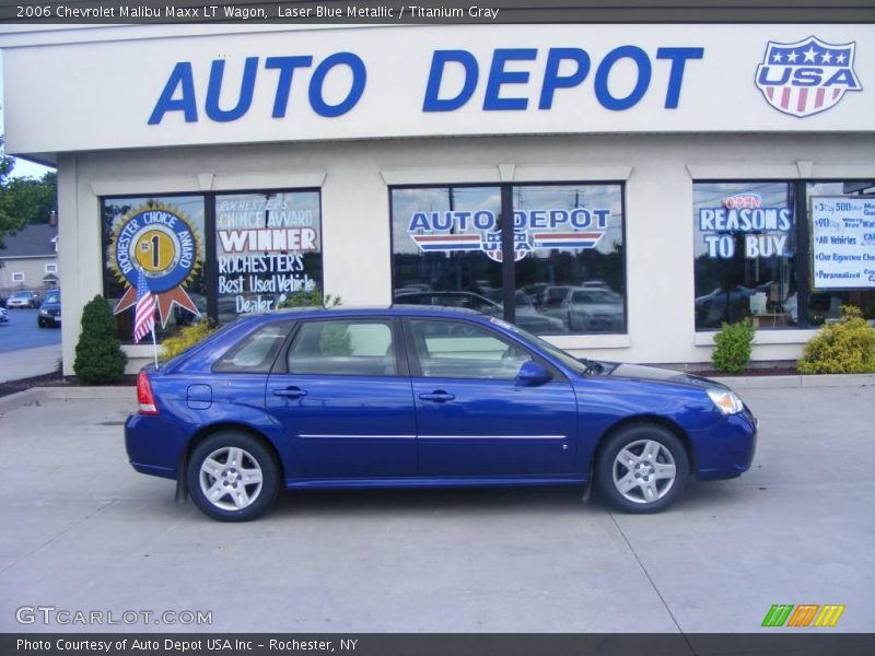 Laser Blue Metallic / Titanium Gray 2006 Chevrolet Malibu Maxx LT Wagon