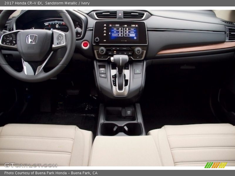 Dashboard of 2017 CR-V EX