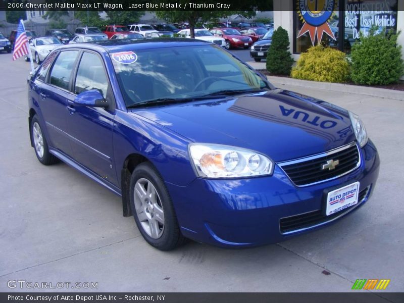 Laser Blue Metallic / Titanium Gray 2006 Chevrolet Malibu Maxx LT Wagon