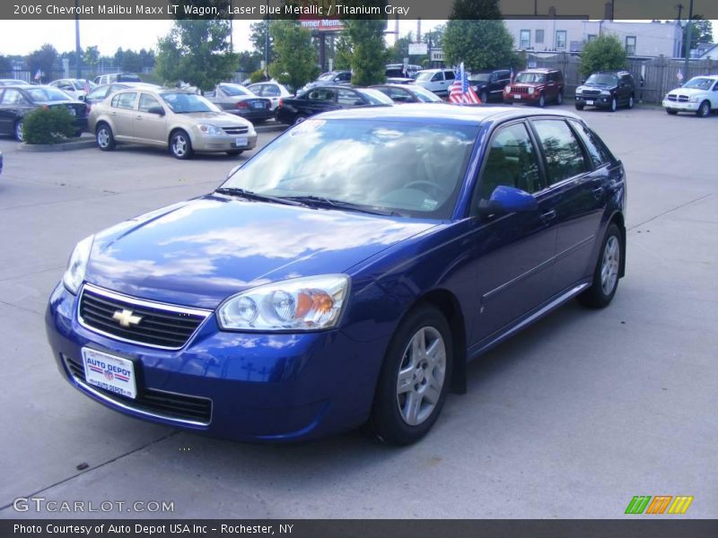 Laser Blue Metallic / Titanium Gray 2006 Chevrolet Malibu Maxx LT Wagon