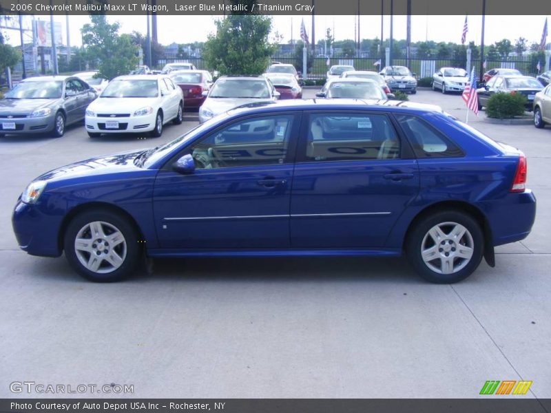 Laser Blue Metallic / Titanium Gray 2006 Chevrolet Malibu Maxx LT Wagon