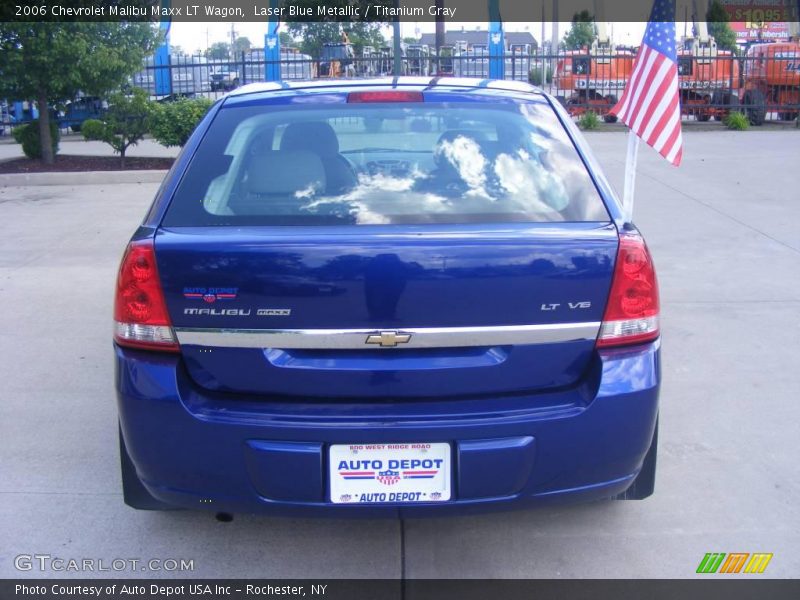 Laser Blue Metallic / Titanium Gray 2006 Chevrolet Malibu Maxx LT Wagon