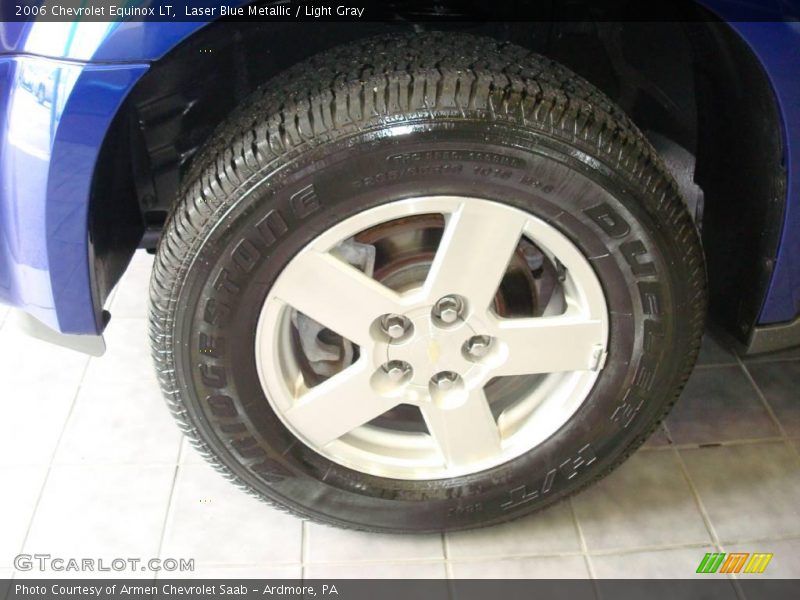 Laser Blue Metallic / Light Gray 2006 Chevrolet Equinox LT