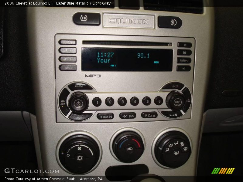Laser Blue Metallic / Light Gray 2006 Chevrolet Equinox LT