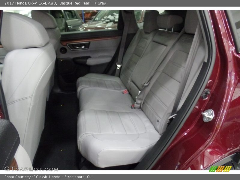 Rear Seat of 2017 CR-V EX-L AWD