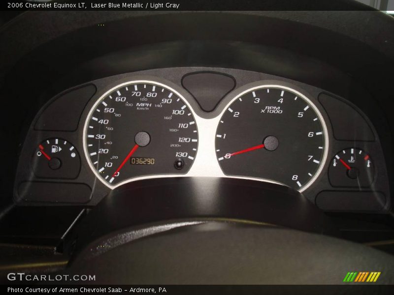 Laser Blue Metallic / Light Gray 2006 Chevrolet Equinox LT