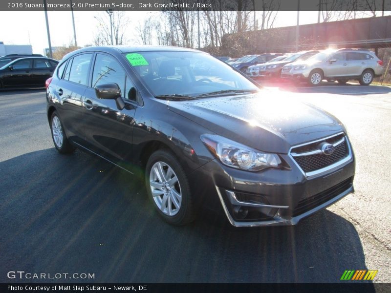 Dark Gray Metallic / Black 2016 Subaru Impreza 2.0i Premium 5-door