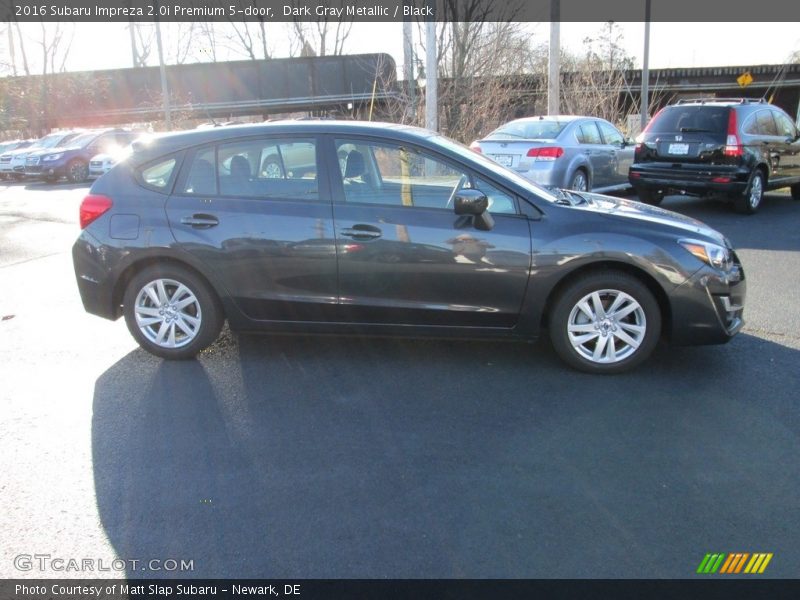 Dark Gray Metallic / Black 2016 Subaru Impreza 2.0i Premium 5-door