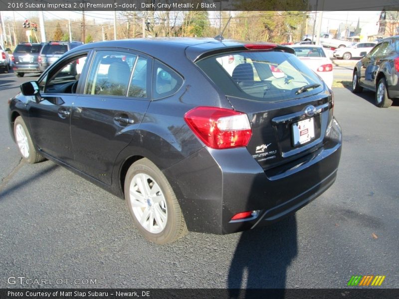 Dark Gray Metallic / Black 2016 Subaru Impreza 2.0i Premium 5-door