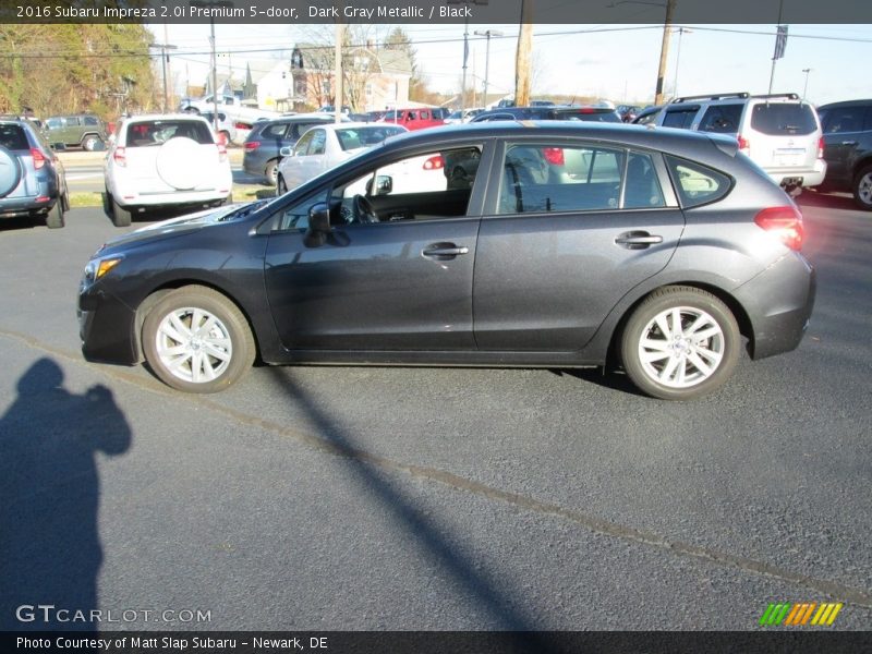 Dark Gray Metallic / Black 2016 Subaru Impreza 2.0i Premium 5-door