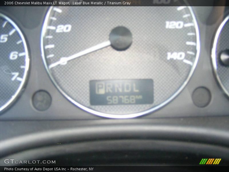 Laser Blue Metallic / Titanium Gray 2006 Chevrolet Malibu Maxx LT Wagon