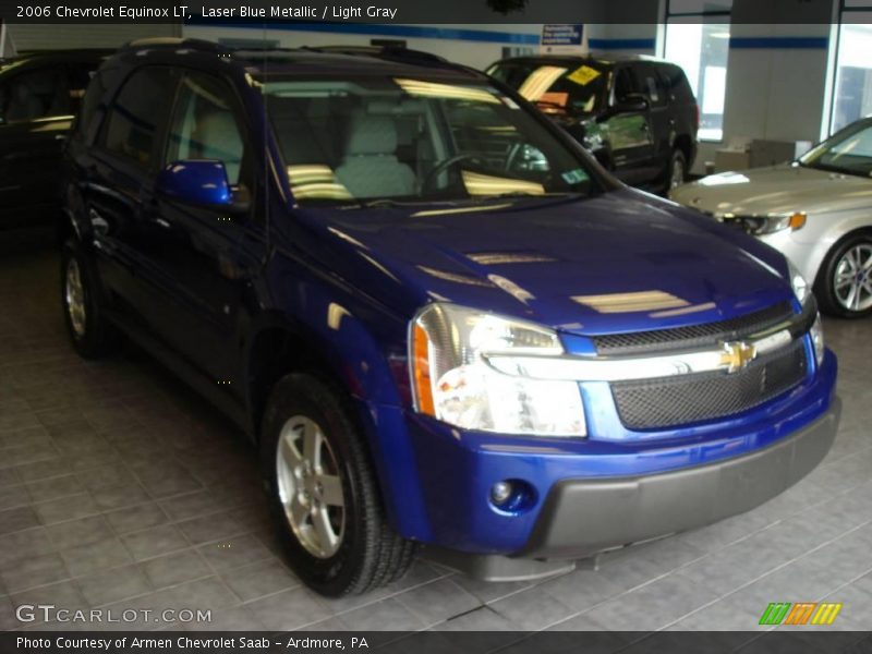 Laser Blue Metallic / Light Gray 2006 Chevrolet Equinox LT