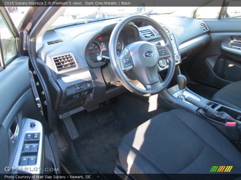 Dark Gray Metallic / Black 2016 Subaru Impreza 2.0i Premium 5-door