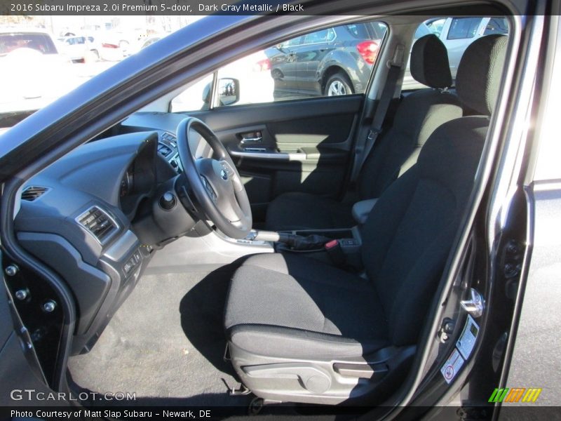 Dark Gray Metallic / Black 2016 Subaru Impreza 2.0i Premium 5-door