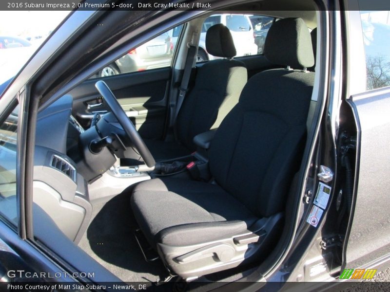 Dark Gray Metallic / Black 2016 Subaru Impreza 2.0i Premium 5-door