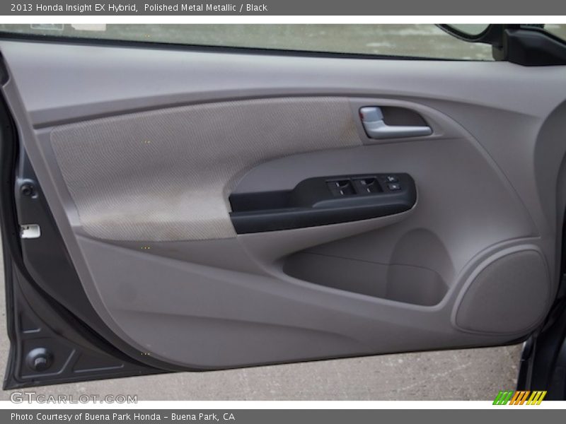 Polished Metal Metallic / Black 2013 Honda Insight EX Hybrid