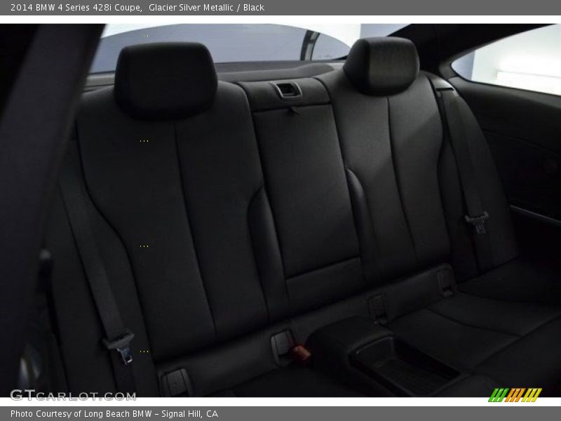 Glacier Silver Metallic / Black 2014 BMW 4 Series 428i Coupe