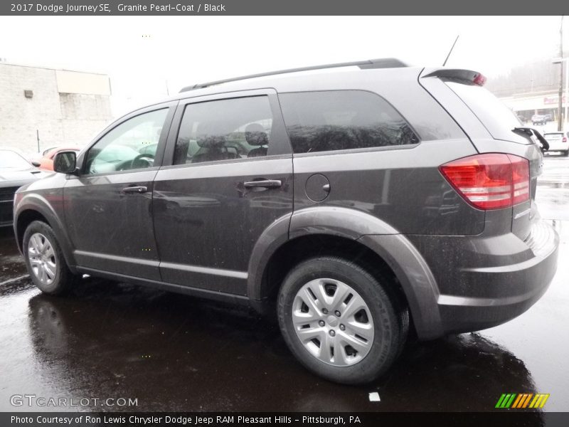 Granite Pearl-Coat / Black 2017 Dodge Journey SE