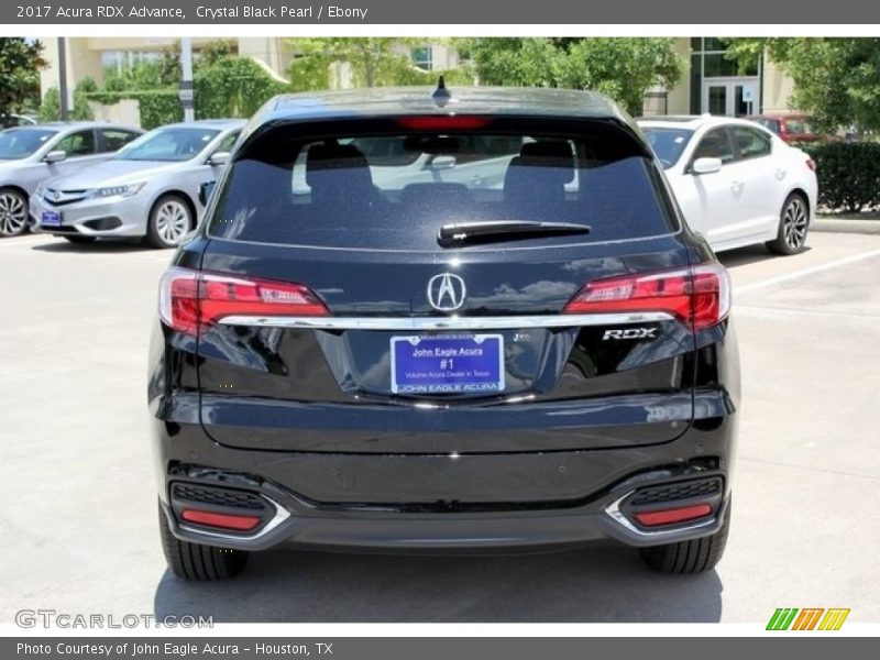 Crystal Black Pearl / Ebony 2017 Acura RDX Advance