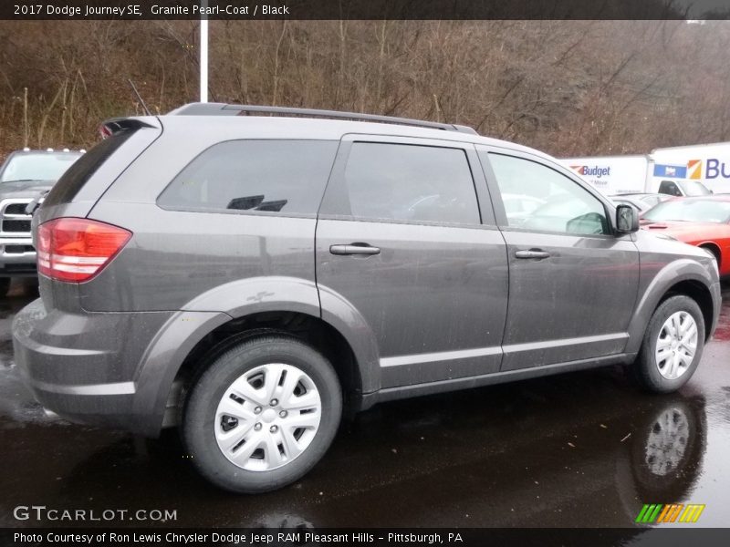 Granite Pearl-Coat / Black 2017 Dodge Journey SE