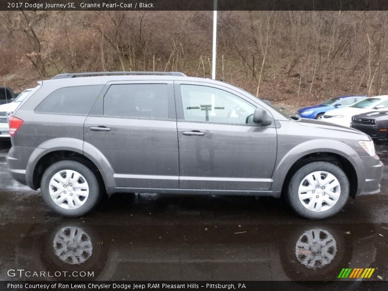 Granite Pearl-Coat / Black 2017 Dodge Journey SE
