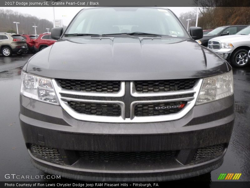 Granite Pearl-Coat / Black 2017 Dodge Journey SE