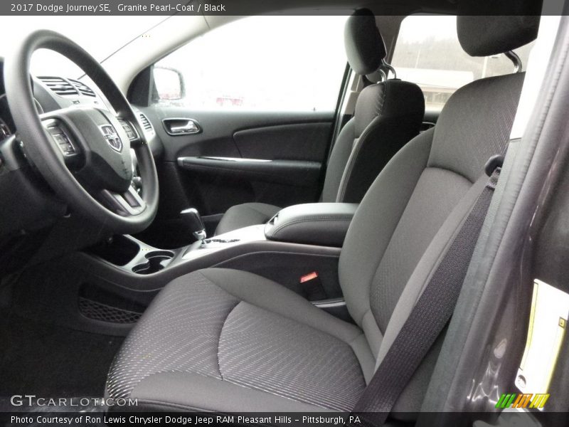Granite Pearl-Coat / Black 2017 Dodge Journey SE