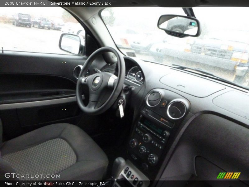 Silverstone Metallic / Ebony Black 2008 Chevrolet HHR LT