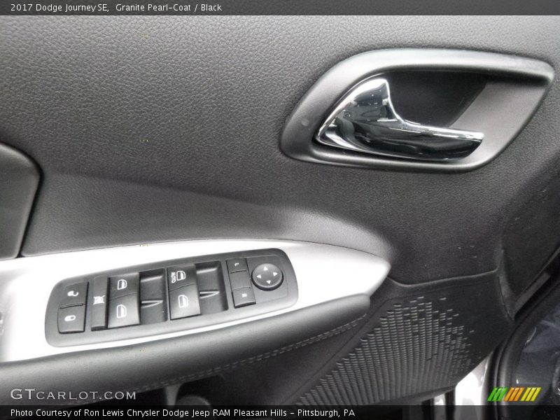 Granite Pearl-Coat / Black 2017 Dodge Journey SE