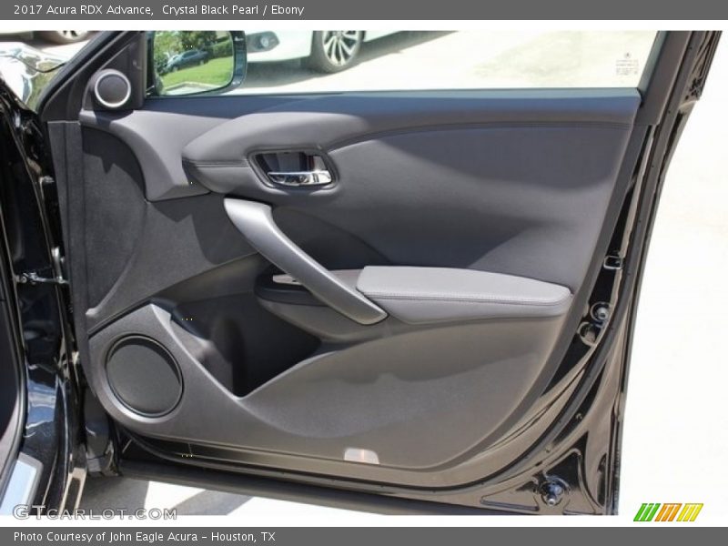 Crystal Black Pearl / Ebony 2017 Acura RDX Advance