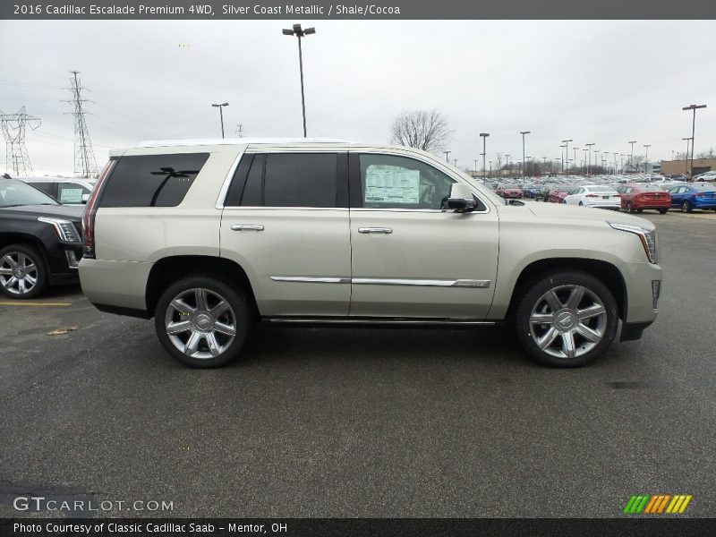  2016 Escalade Premium 4WD Silver Coast Metallic
