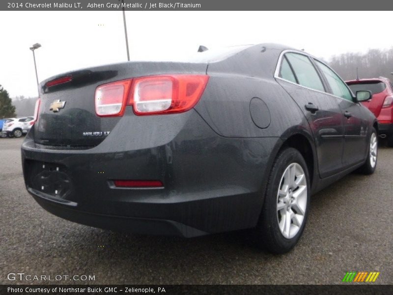 Ashen Gray Metallic / Jet Black/Titanium 2014 Chevrolet Malibu LT
