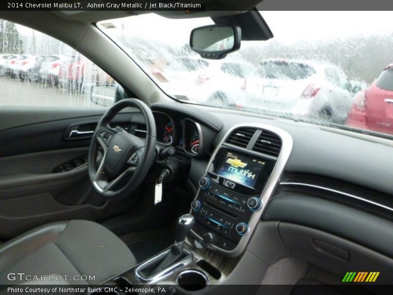 Ashen Gray Metallic / Jet Black/Titanium 2014 Chevrolet Malibu LT