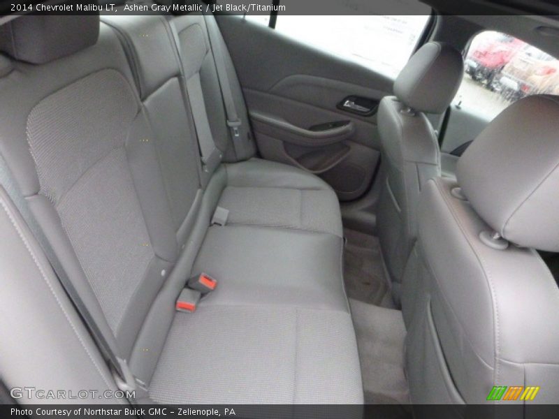 Ashen Gray Metallic / Jet Black/Titanium 2014 Chevrolet Malibu LT